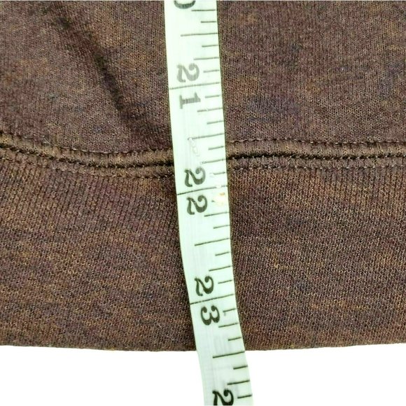 Gildan Heavy Blend Size M Rust Color Hoodie Gettysburg Embroidery Pouch Pockets - Picture 9 of 11